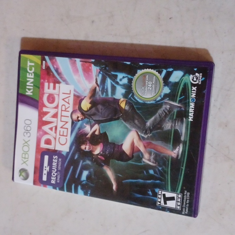 Xbox 360 Kinect Dance Central game